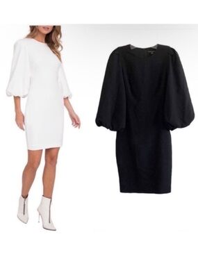 Black Halo Holden Sheath Mini Dress